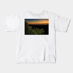 442015 sunrise in the jungle Kids T-Shirt